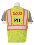 Lime Green Safety Vest PIT Operator 90 Days  Thumbnail