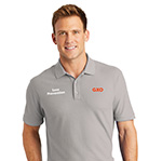 Mens Gray Loss Prevention Polo Thumbnail