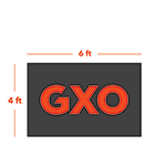 GXO Branded Floor Mat. 4 feet x 6 Feet Thumbnail