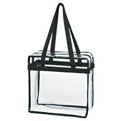 Clear Tote Bag With Zipper