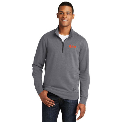 New Era Tri-Blend Fleece 1/4-Zip Pullover.