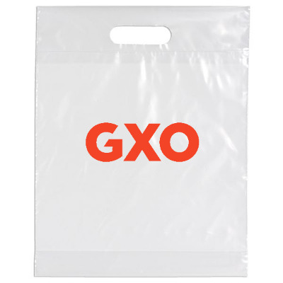 Plastic Handle Bag - 12"x 15"