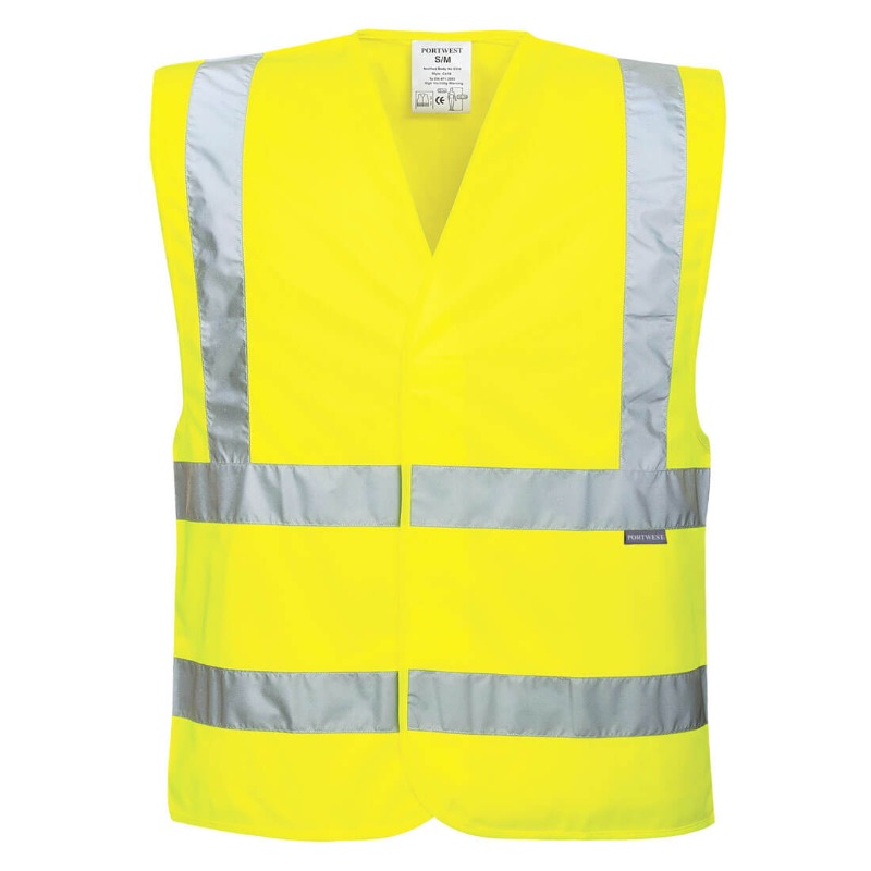 Enhanced Visibility Safety Vest Yellow -CWR