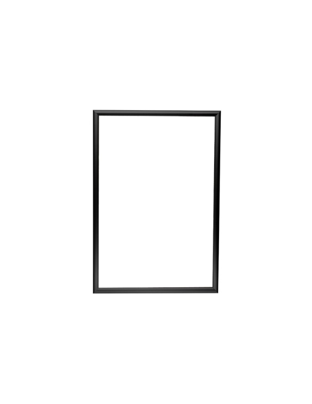 Black Snap front Frame for 24 x 36 Posters