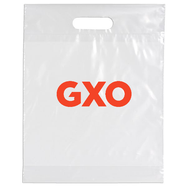 Plastic Handle Bag - 12"x 15"