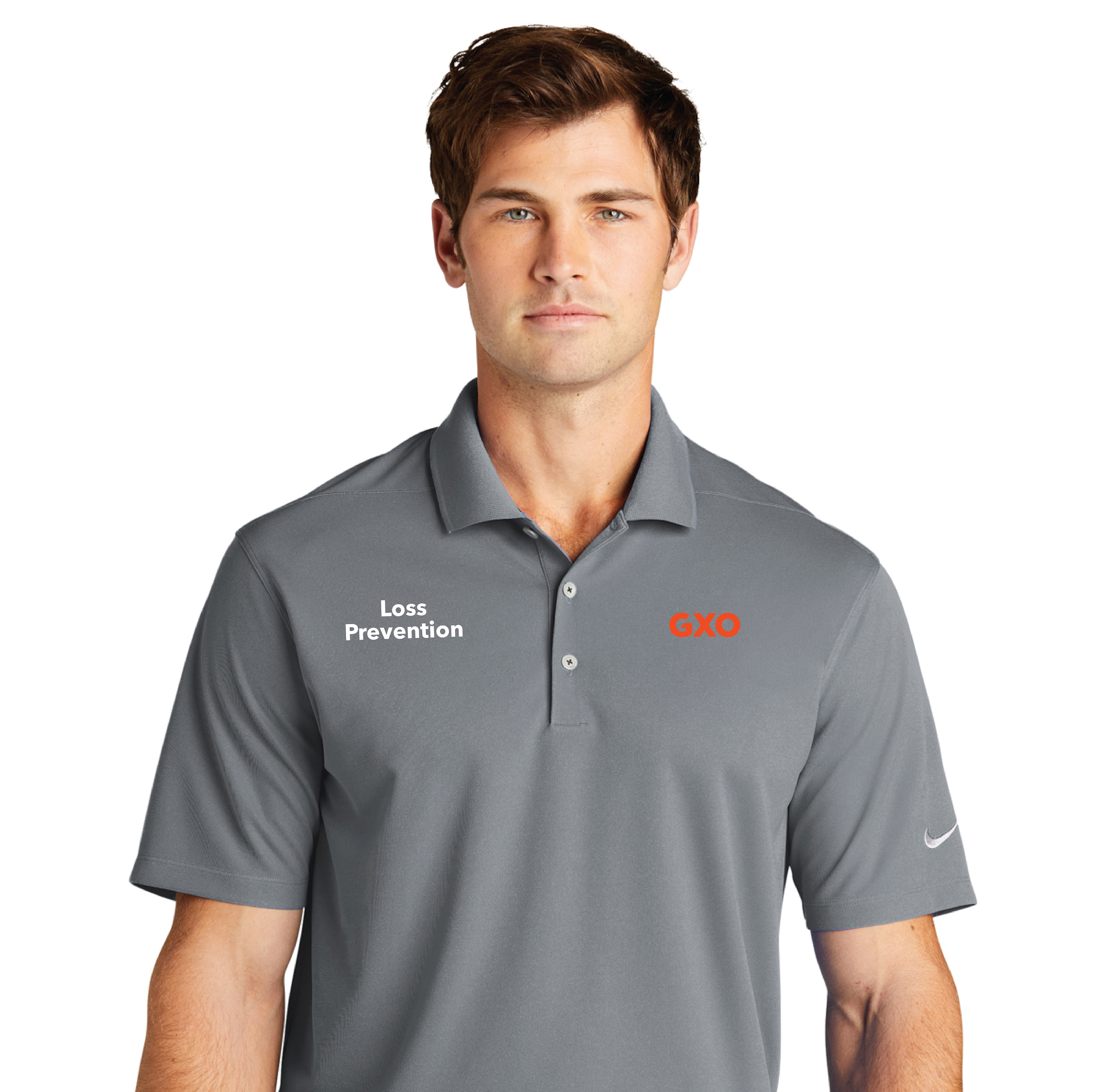 Loss Prevention Nike Dri-FIT Polo-Grey