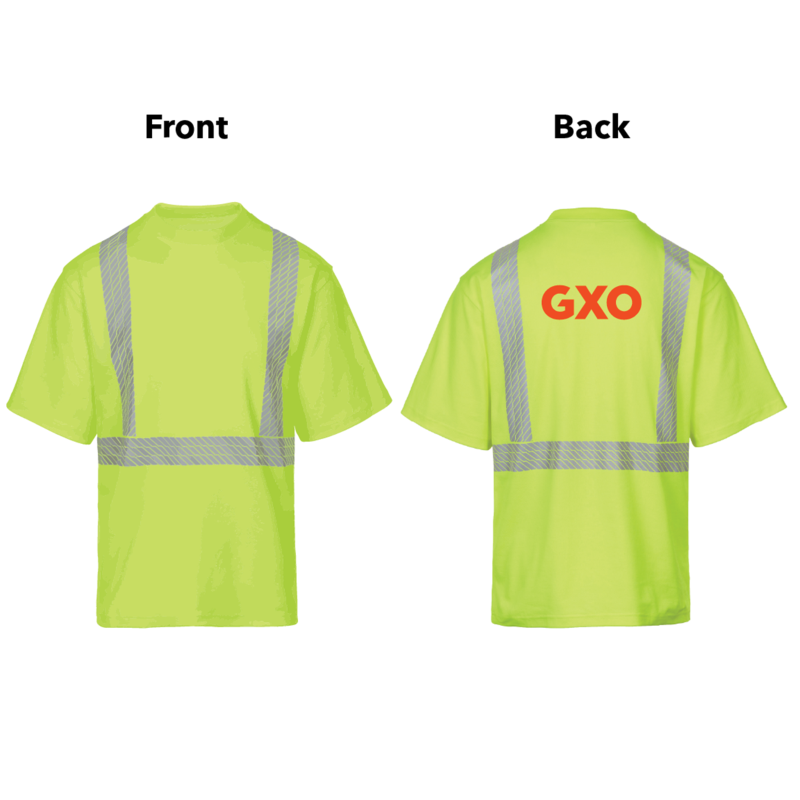 Class 2 Hi-Vis T-Shirt - Safety Green