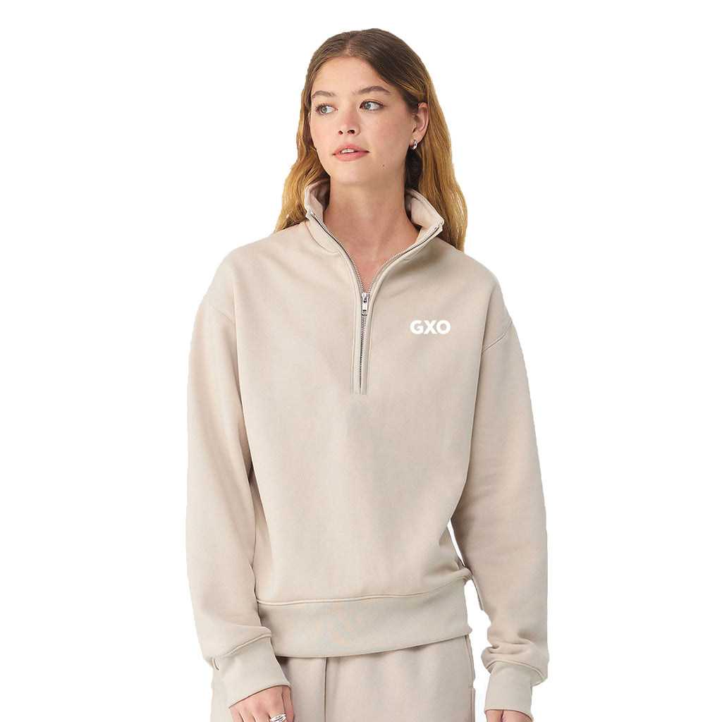 Bella + Canvas - 10 oz Quarter-Zip Pullover Sweatshirt (Unisex)