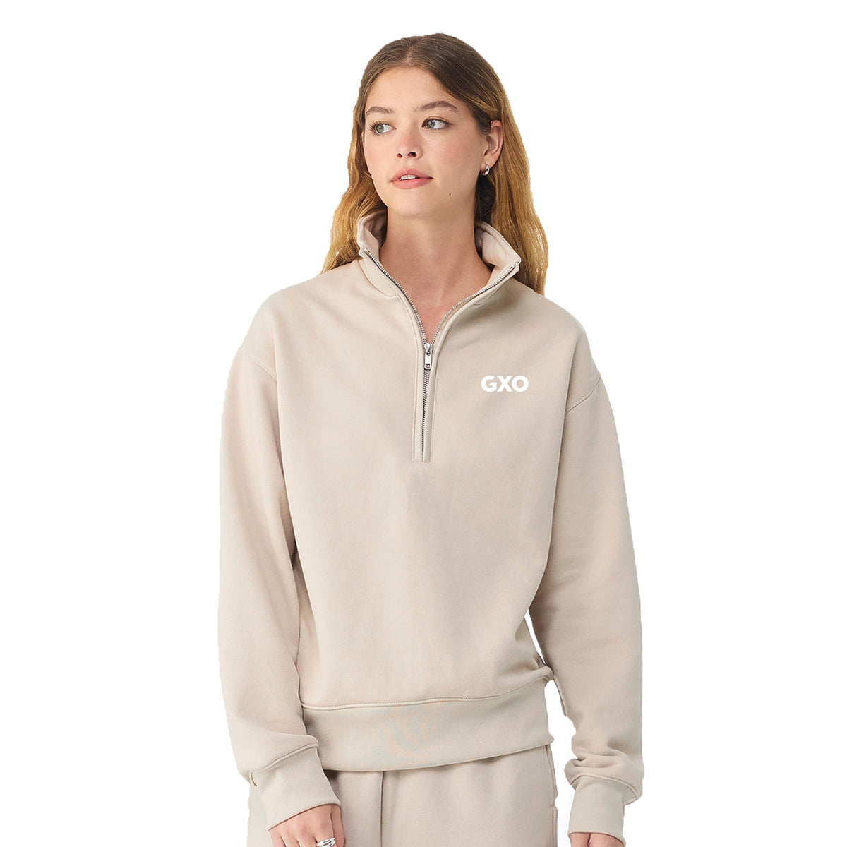 Bella + Canvas - 10 oz Quarter-Zip Pullover Sweatshirt (Unisex)
