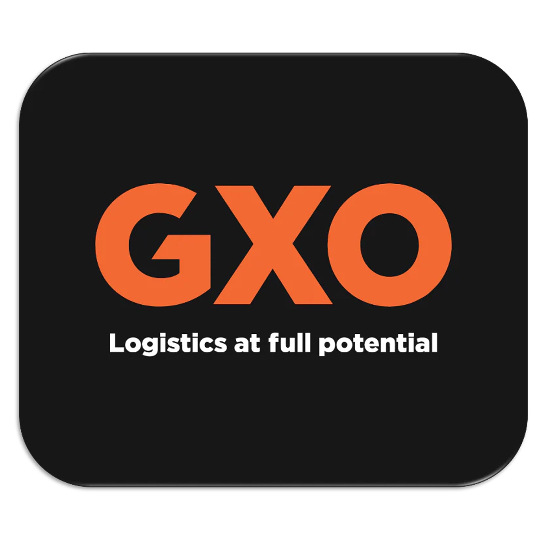 Black Mousepad with GXO Logo