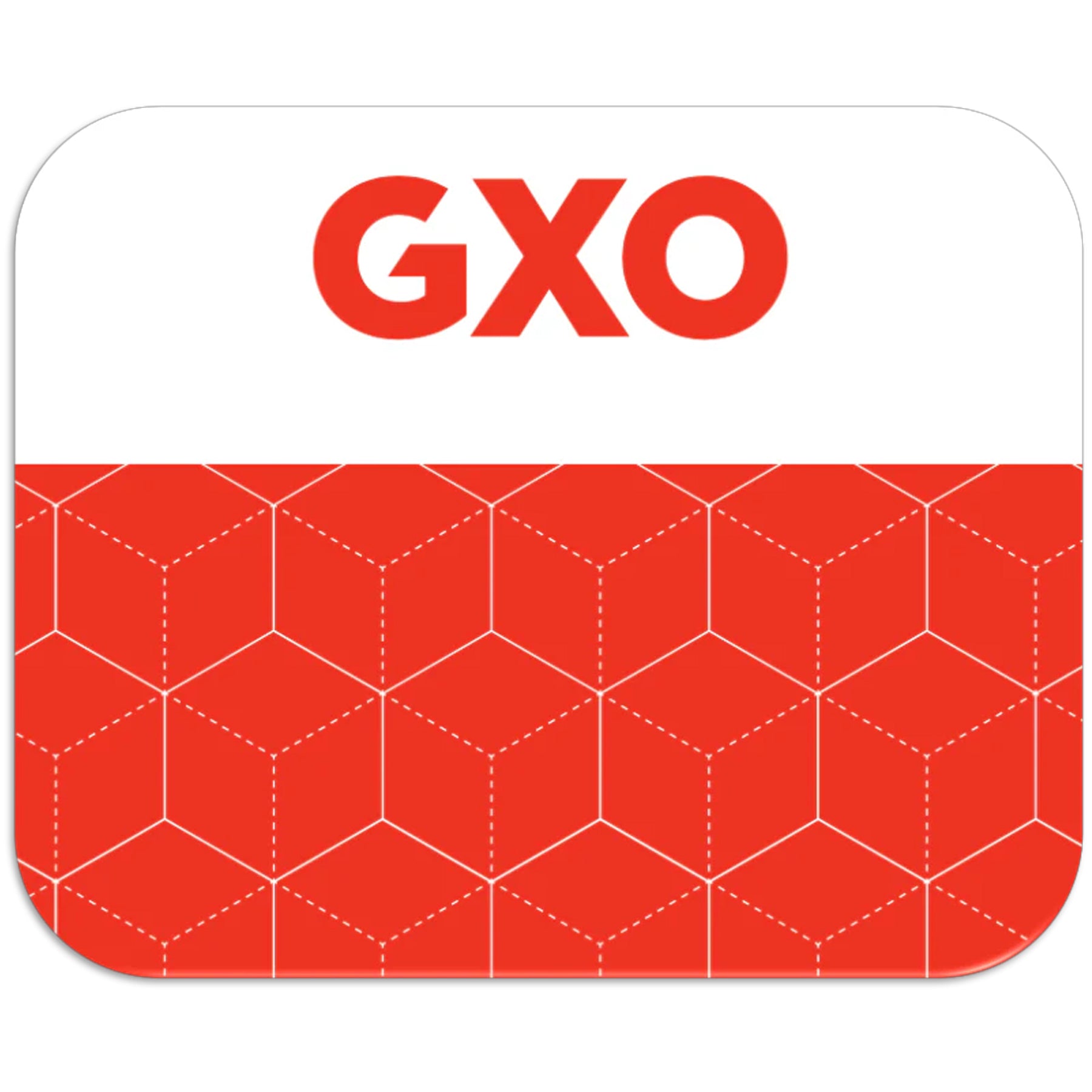 Mouse Pad with Geometric Design