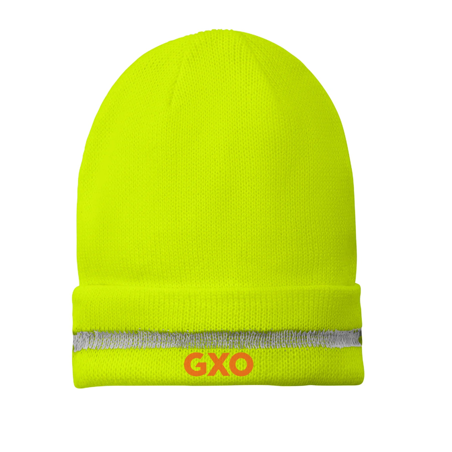 Enhanced Visibility Beanie with Reflective Stripe