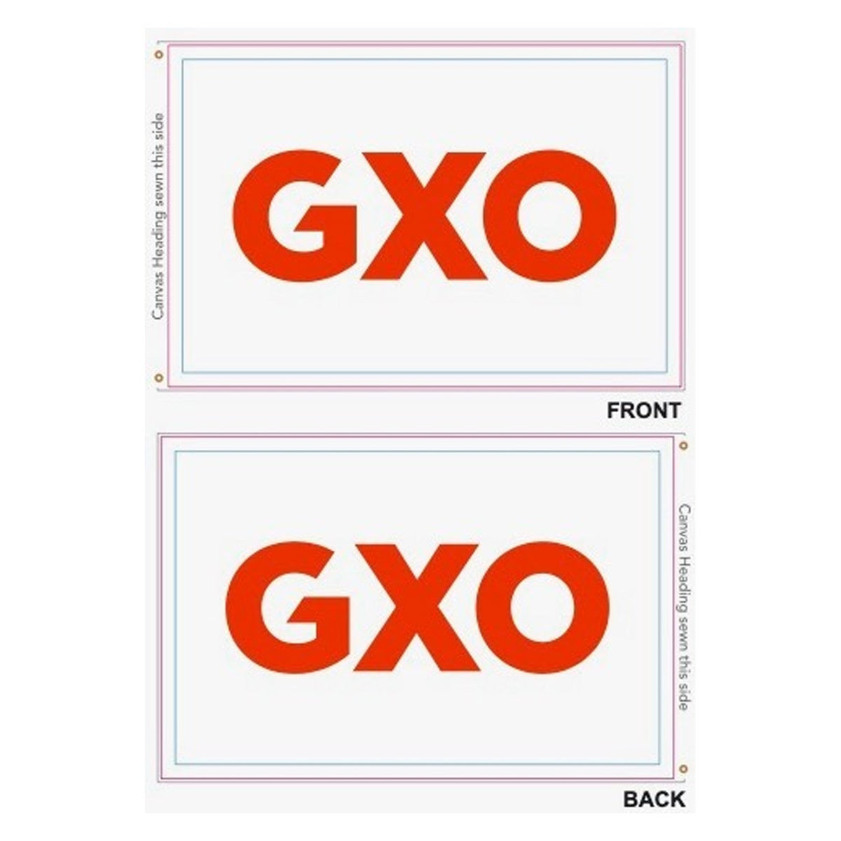 2 SIDED FLAG
