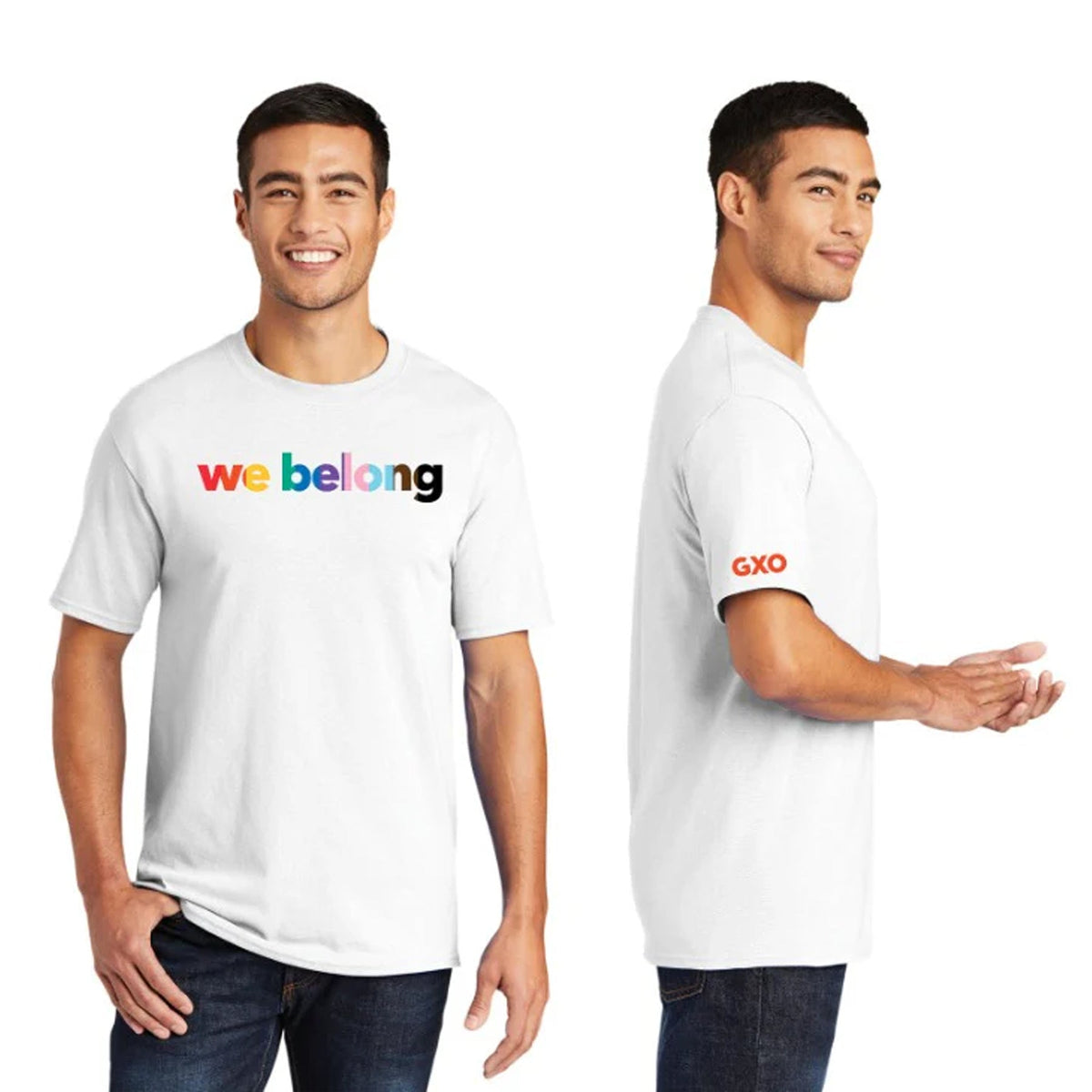 We Belong - Progress Pride T-Shirt (Unisex)