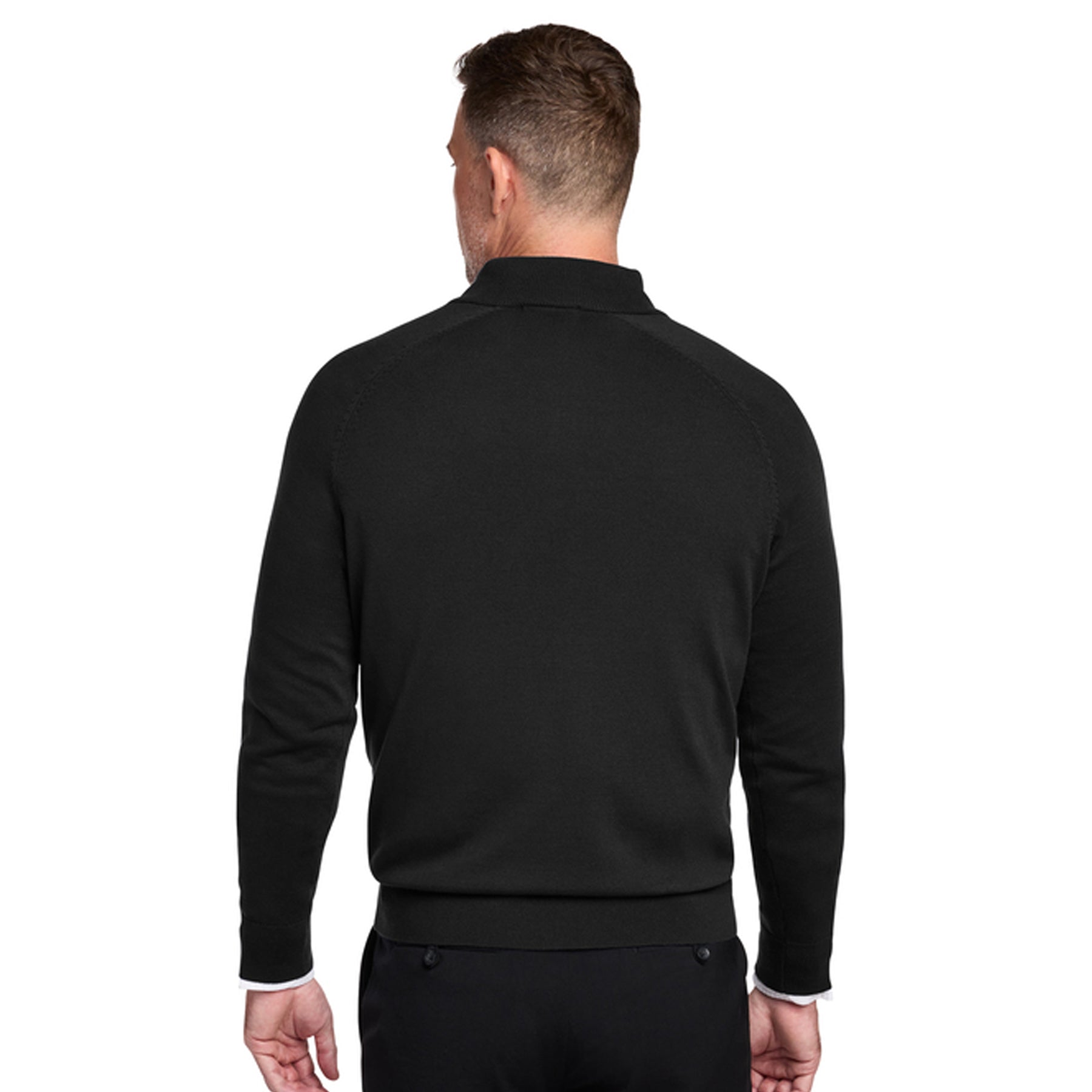 Brooks Brothers - Cotton Stretch ¼-zip Sweater (Men)