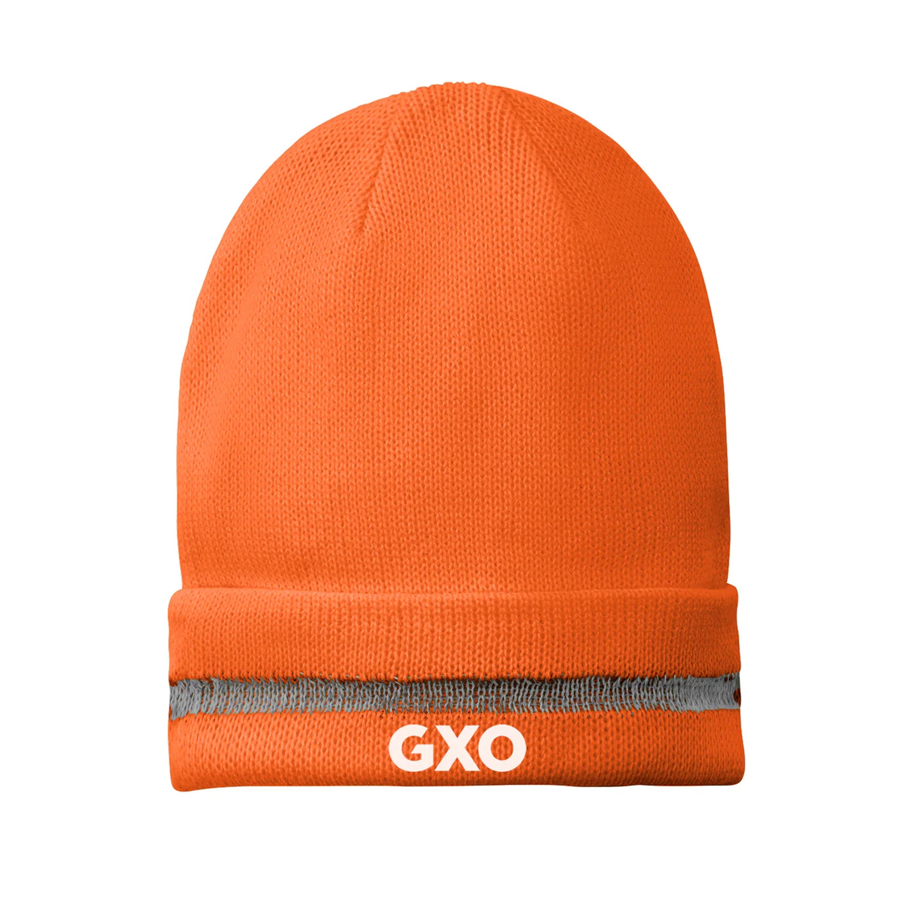 Enhanced Visibility Beanie with Reflective Stripe