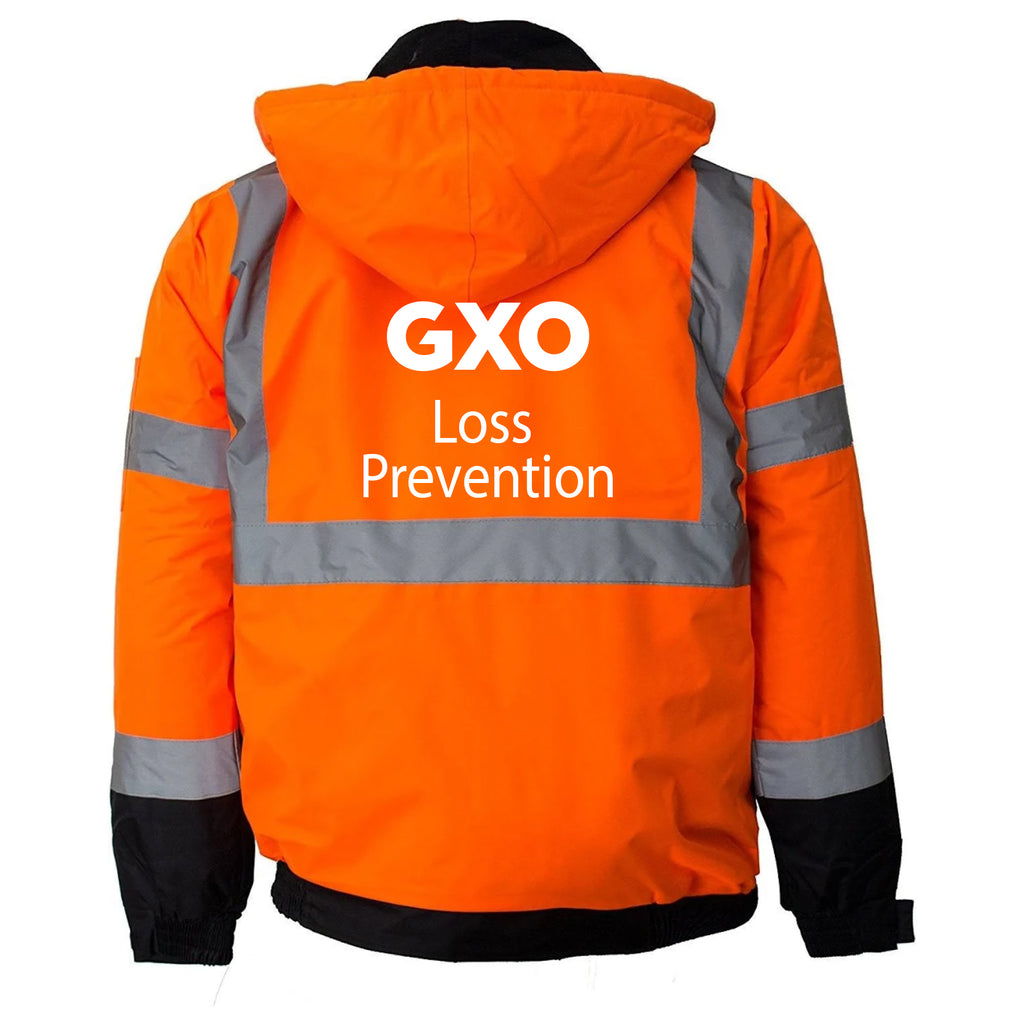 Class 3 Hi-Vis 2 in 1 Bomber Jacket - Loss Prevention