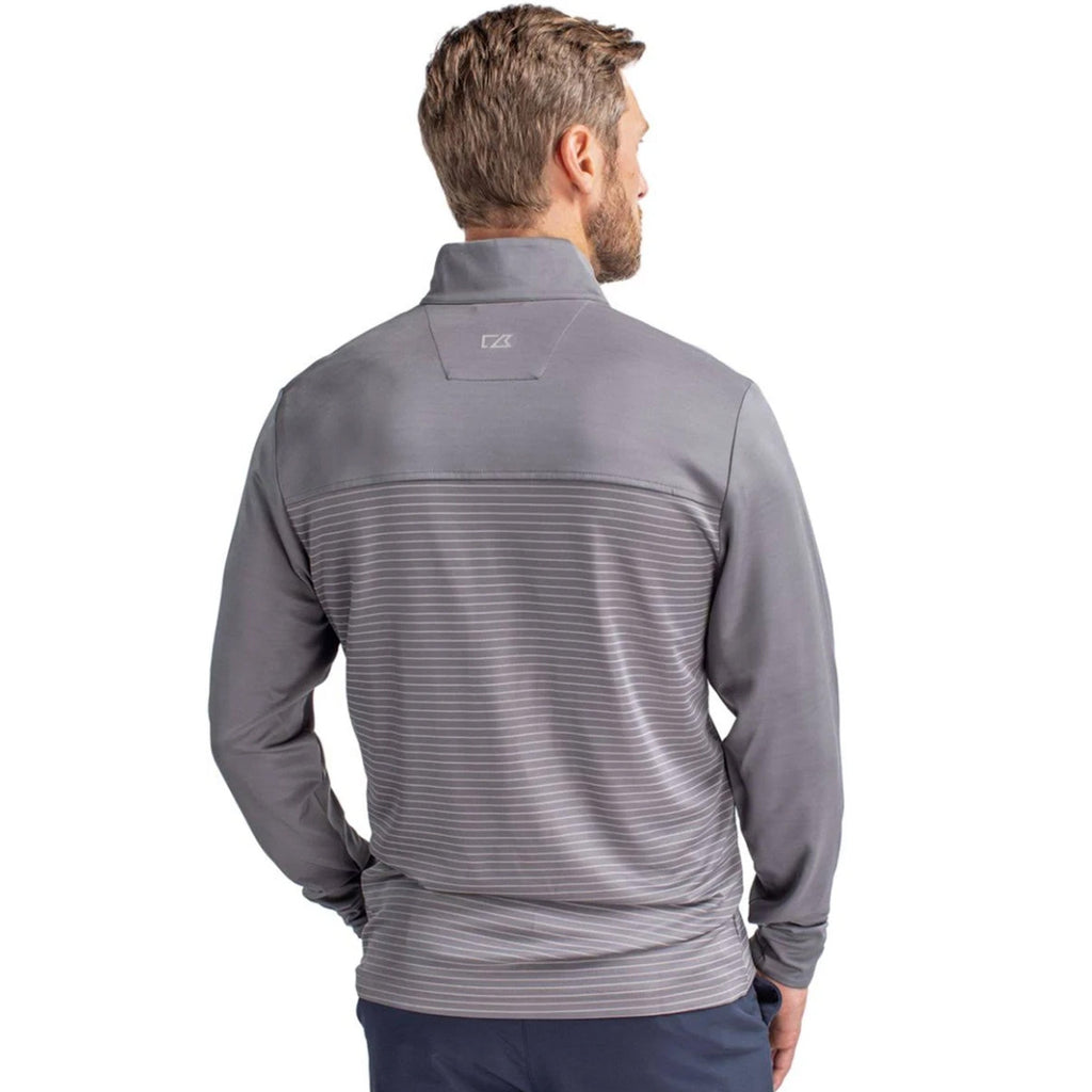 Cutter & Buck - Traverse Stripe Half Zip (Mens)  Discontinued